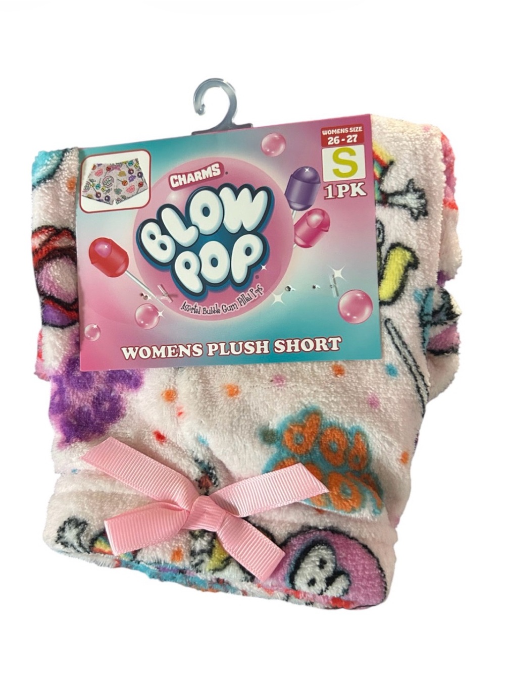 Blow Pop Women’s Plush Novelty Shorts